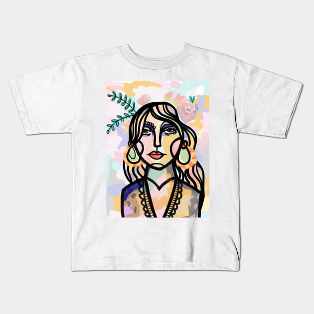 Serenity Kids T-Shirt by AS.PAINTINGS